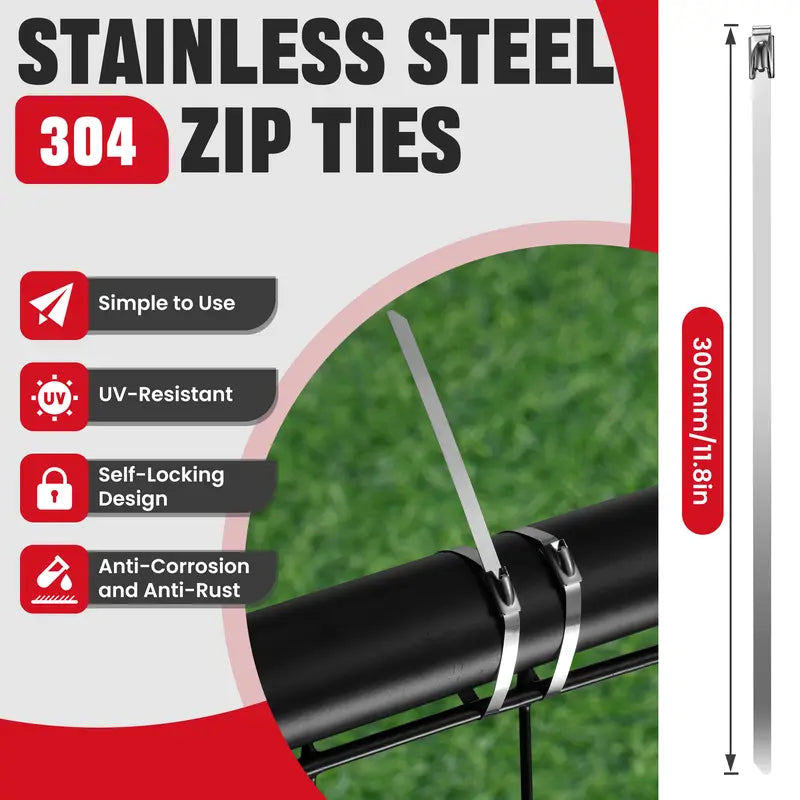 Stainless Steel Cable Tie Gun Kit