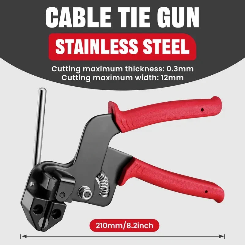 Stainless Steel Cable Tie Gun Kit